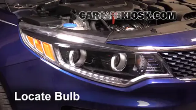 2016 Kia Optima EX 2.4L 4 Cyl. Luces Luz de marcha diurna (reemplazar foco)